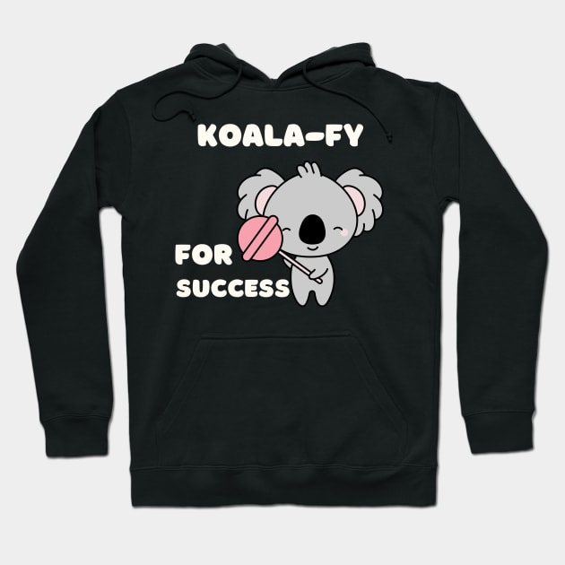 Kawaii Koala Hoodie by zachlart